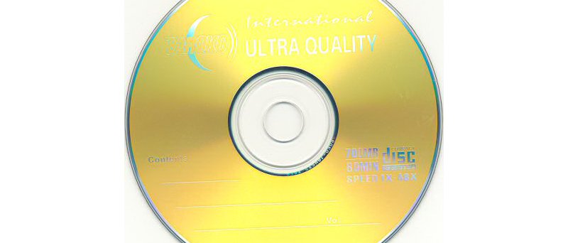 CD-R Taroko International Co., Ltd. Ultra Quality - médium