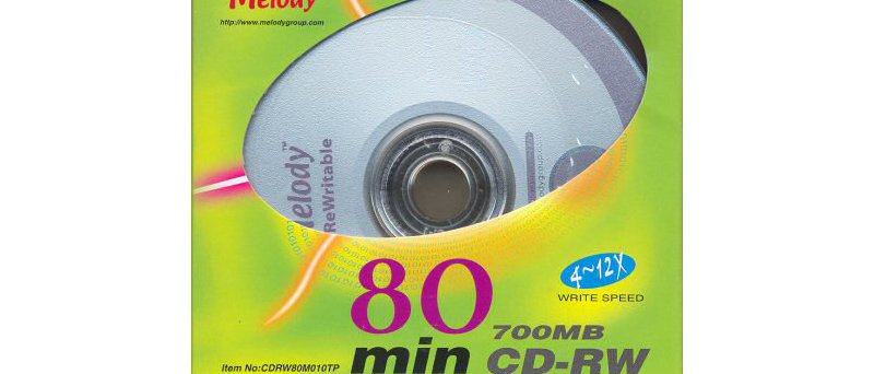 CD-RW Melody Professional - zepředu