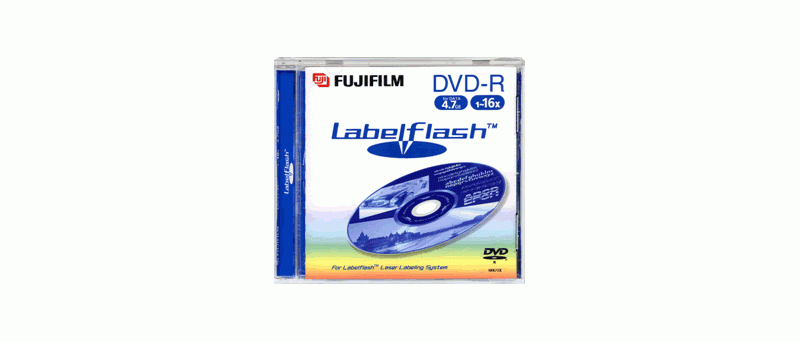 FujiFilm LabelFlash DVD-R médium