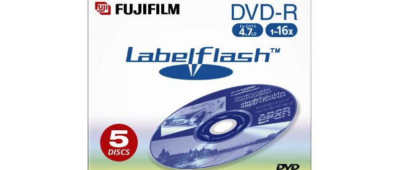 FujiFilm LabelFlash DVD-R