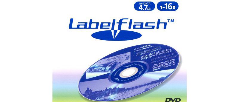 DVD-R FUJIFILM Labelflash - zepředu