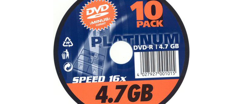 DVD-R Platinum  - zepředu