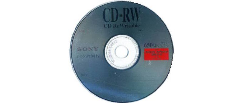 Sony CD-RW 74min High Speed 4&times; - 10&times; disc