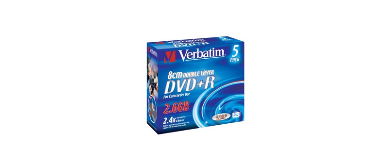 Verbatim DVD+R DL 8cm