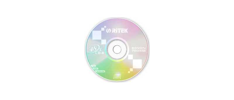 Ritek CD-R 80min 48× speed