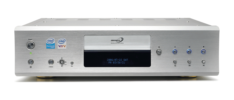 AMEX M-505 BDR - přední panel