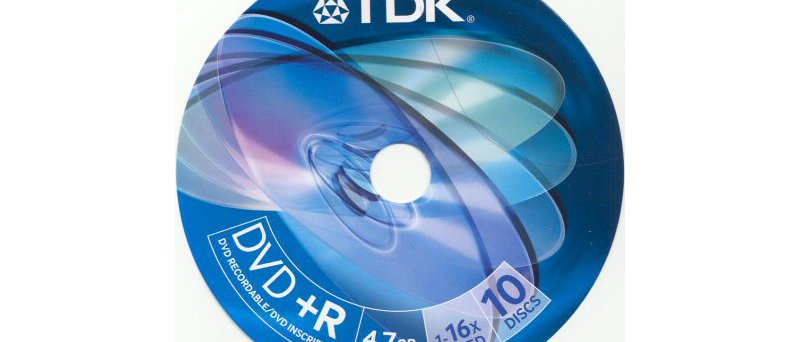 DVD+R TDK DVD+R47CBED10 - zepředu