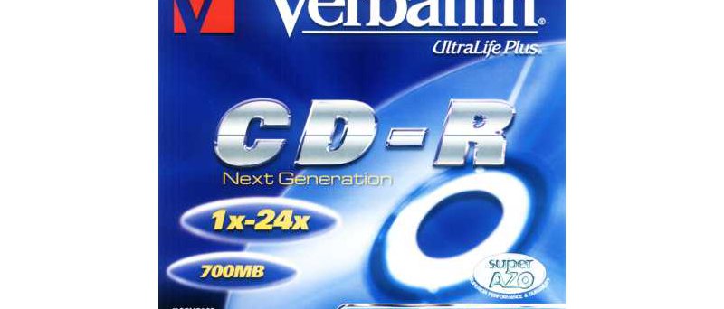 Verbatim CD-R80 24× UltraLife Plus Super AZO front