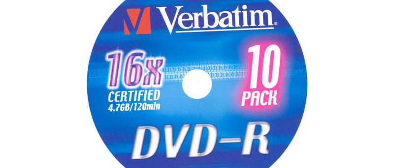 DVD-R Verbatim Advanced AZO - zepředu