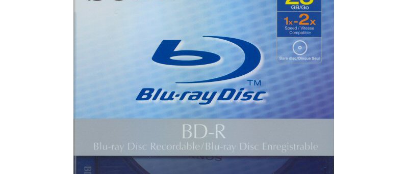 BD-R Sony AccuCORE - zepředu