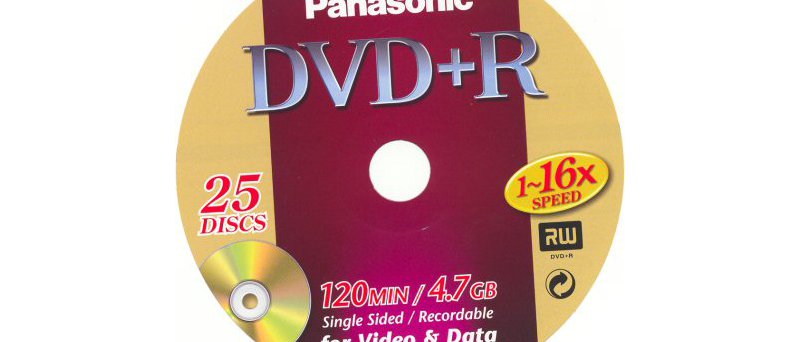 DVD+R Panasonic for General - zepředu