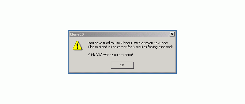 CloneCD humor