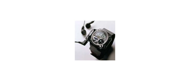 Casio MP3 hodinky