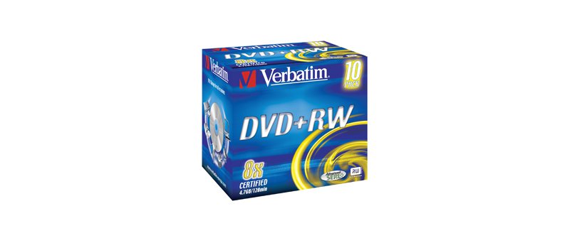 Verbatim DVD+RW 8×