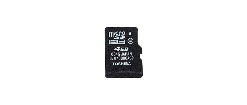 Toshiba microSDHC 4GB