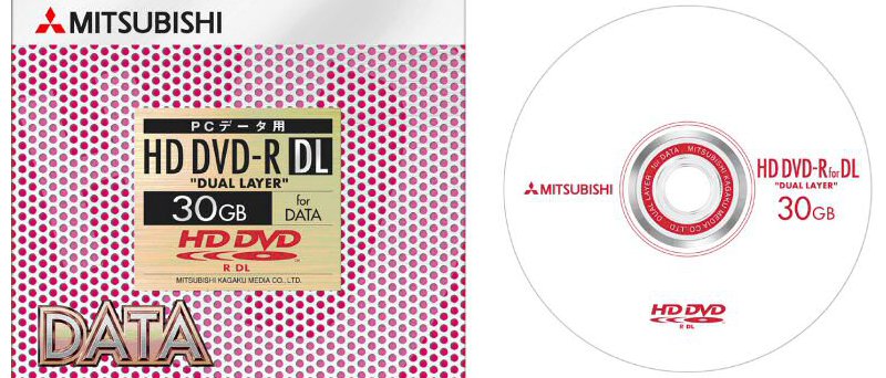 Mitsubishi HD DVD-R DL