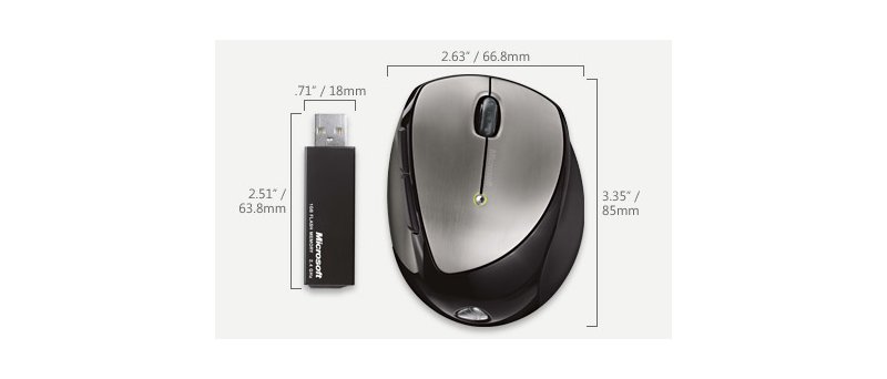 MS Mobile Memory Mouse 8000