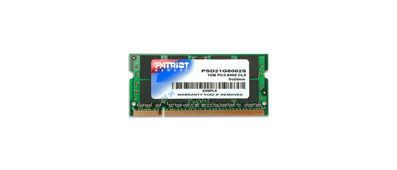 Patriot 1GB PC2-6400 SODIMM