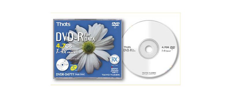 Taiyo Yuden DVD-R 4×