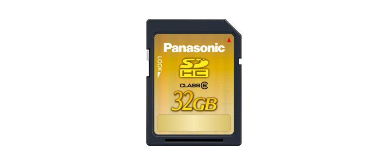 Panasonic 32 GB SDHC Class 6