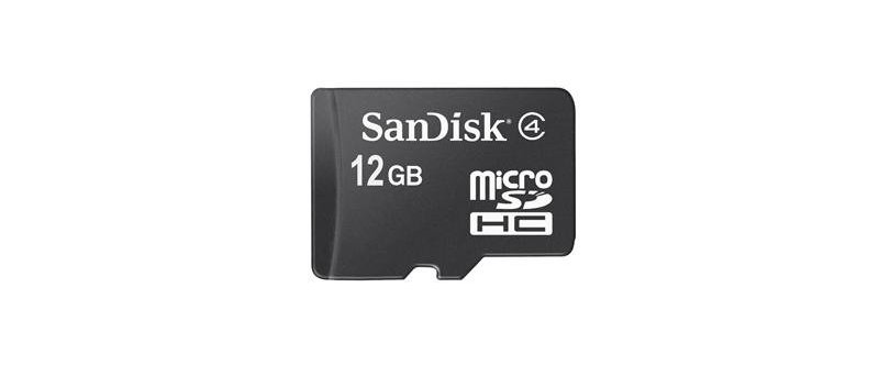 Sandisk 12GB microSDHC