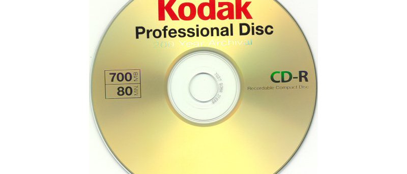 CD-R Kodak Professional Disc 200 year archival - médium
