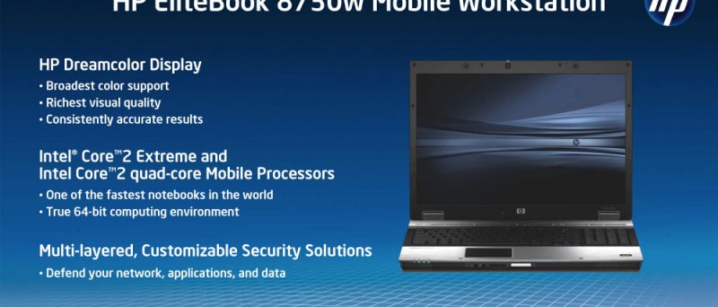 HP EliteBook 8730w Mobile Workstation