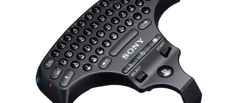 PS3 wireless keypad