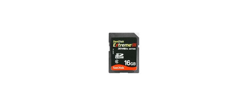 SanDisk Extreme III 16 GB 30 MB/s