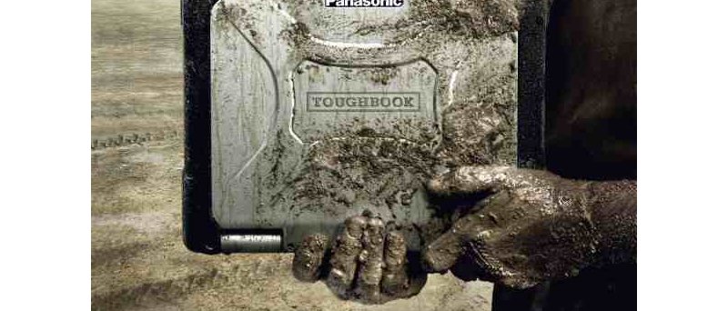 Panasonic Toughbook CF-30 špinavý