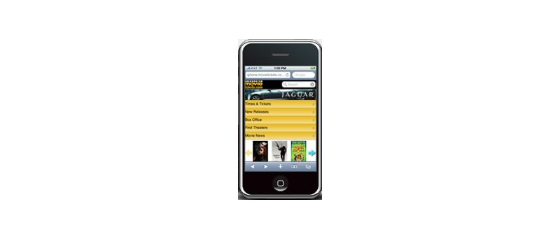 iPhone s reklamou