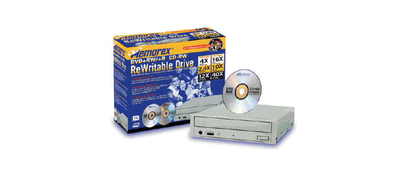 Memorex 4× DVD+R/RW