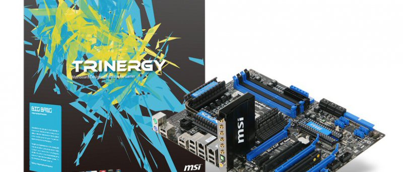 MSI P55 Big Bang Trinergy motherboard