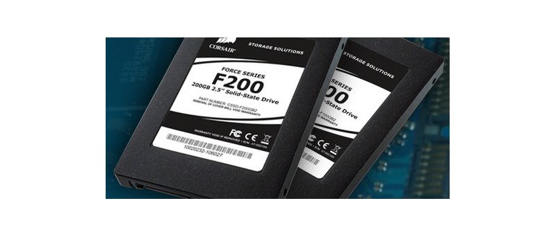 Corsair SSD Force F100 a F200