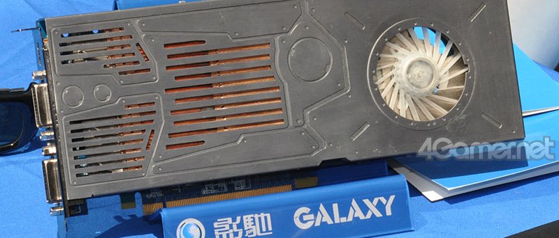 Gaqlaxy GTX 470 Katana 1slotová grafika front