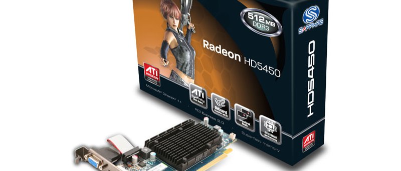 Sapphire Radeon HD 5450 grafika s krabicí
