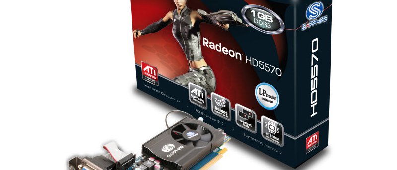 Sapphire Radeon HD570 1GB DDR3 s DisplayPortem