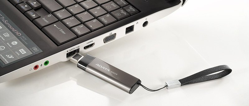 Adata USB 2.0+eSATA flash