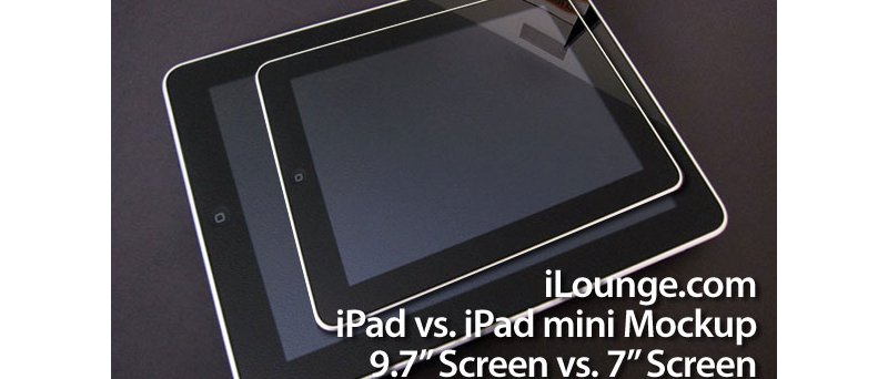 iLounge 9,6“ vs. 7“ iPad - vize