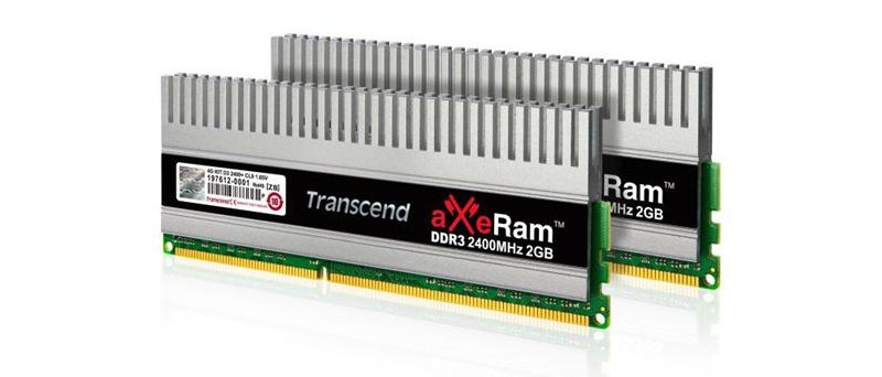 Transcend DDR3-2400 aXeRAM 2x 2GB