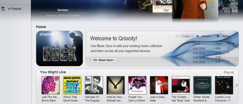 Sony Music Unlimited powered by Qriocity