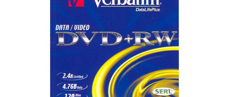 DVD+RW Verbatim DataLifePlus SERL - zepředu