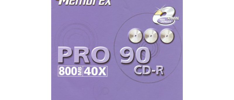 CD-R 90 40× Memorex front