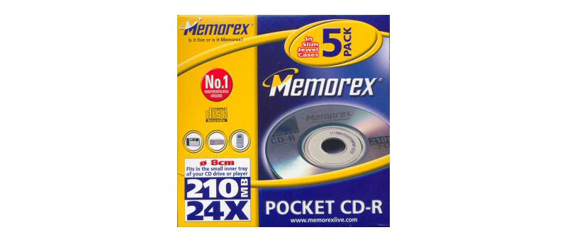 CD-R 24min. Memorex 24× front