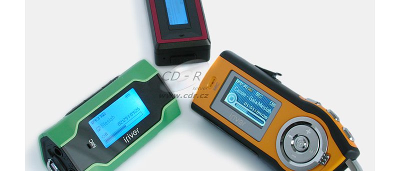 Paměťové MP3 přehrávače iRiver T10, T20 a T30