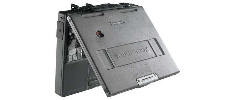 Postřelený Panasonic Toughbook CF-M34