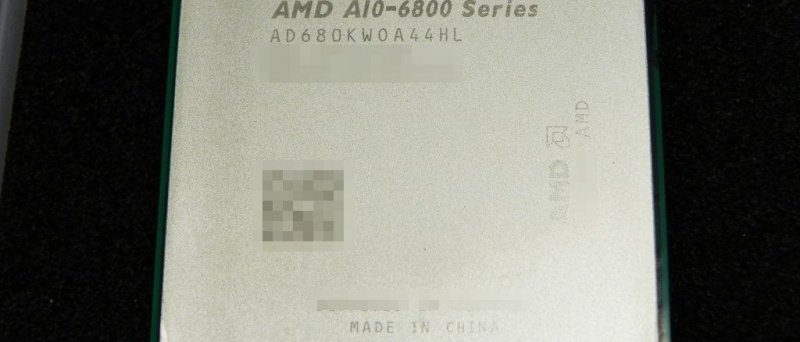 AMD APU Richland A10-6800