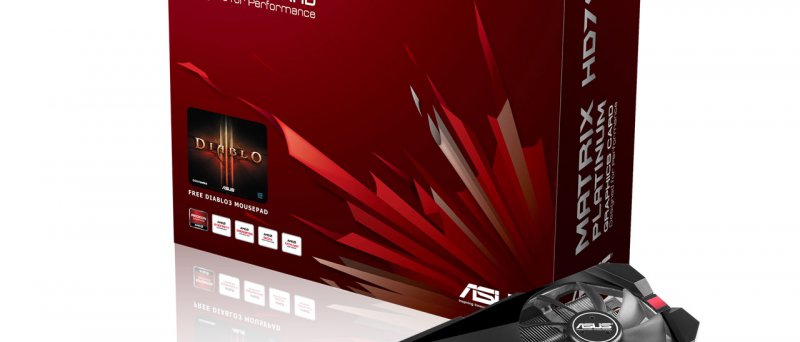 ASUS ROG MATRIX HD 7970 Graphics Card Platinum Edition
