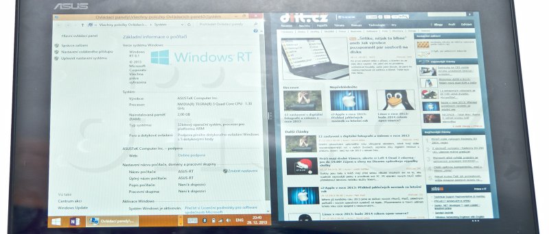 ASUS VivoTab RT s Windows RT 8.1