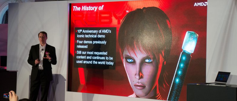 Computex 2013 - AMD Richland Kaveri Ruby 02